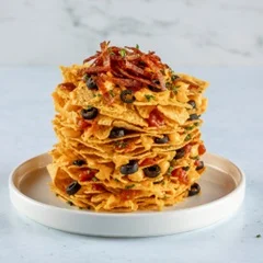 Crispy Bacon Nachos