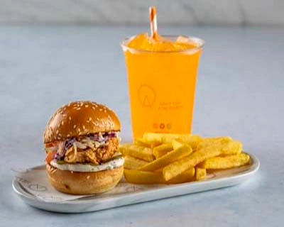 Slider, Fries & Soda